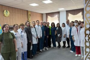 Бүгін көпсалалы облыстық балалар ауруханасында  «University Medical Center» Ұлттық Жүрек орталығының жетекші балалар кардиохирургтары мен кардиолог