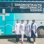 Халықаралық ,, Балаларды қорғау күніне» арналған шаралар аясында ауыл балаларына медициналық көмек көрсету